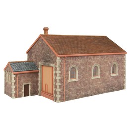 Hornby R7392 OO Gauge GWR Dunster Goods Shed - Model Railway Accessories, Miniature Diorama Scenery for Hornby Train Sets - Lifelike Building Models - Scale 1:76