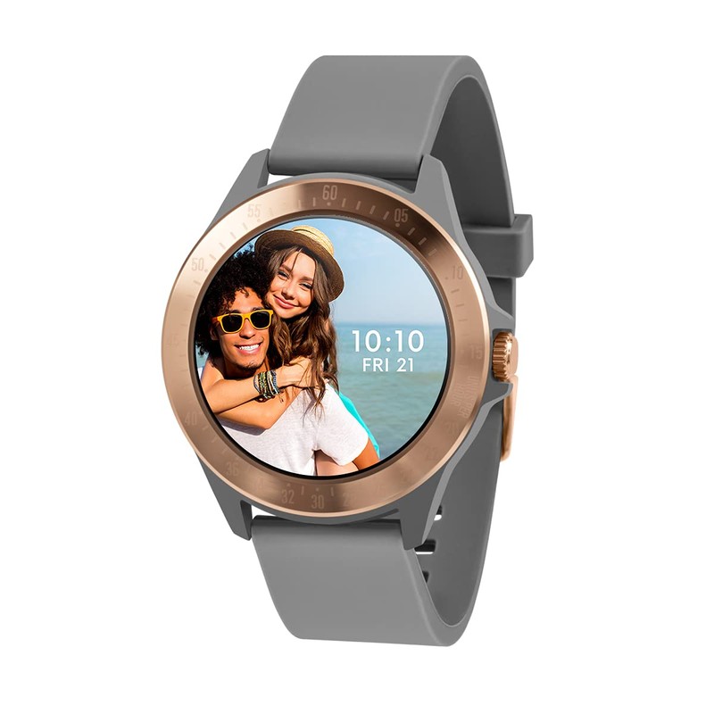 Harry Lime Fashion Smart Watch in Stone with Rose Gold