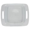 Pyrex C-222 2qt Easy Grab Glass Baking Dish & C-222-PC