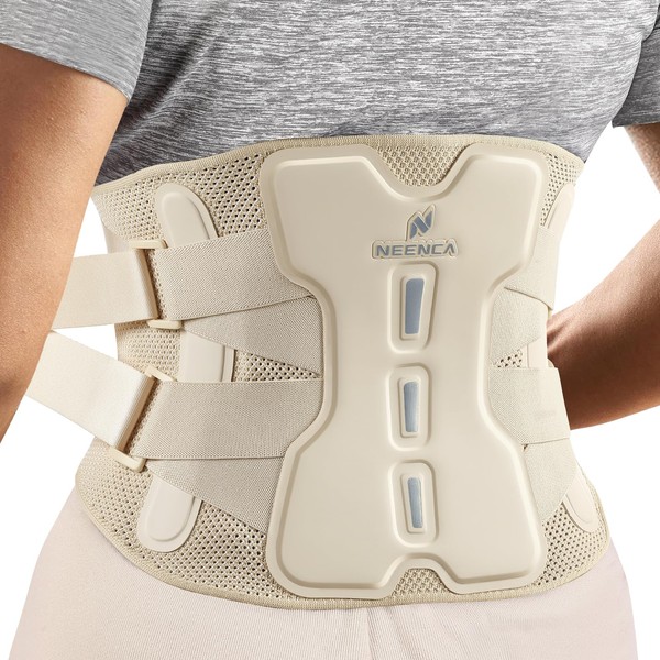 NEENCA Back Brace for Lower Back Pain Relief with Bionic