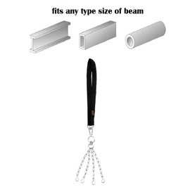 SHIHAN Force BOXING Punch Bag Universal Heavy Bag Hanger Portable, Universal hang anywhere (Beam/Pole Fitting) Joist (Chains not included)