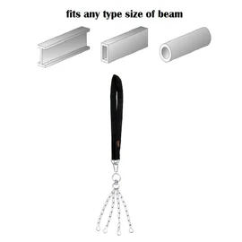 SHIHAN Force BOXING Punch Bag Universal Heavy Bag Hanger Portable, Universal hang anywhere (Beam/Pole Fitting) Joist (Chains not included)