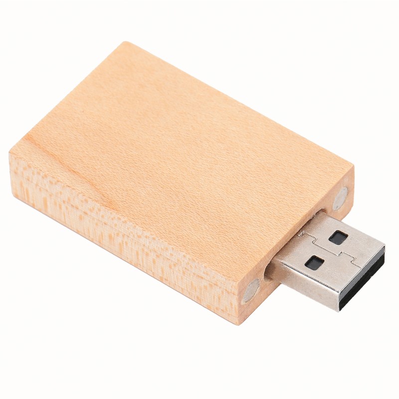 Wooden U Disk Portable USB Flash Drive Memory Stick Computer