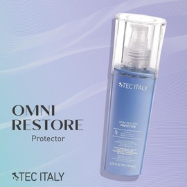 TEC ITALY Omni Restore Protector 125 ml Tratamiento Restaurador y Acondicionador para el Cabello Antifrizz, Reduce Estática y Protege del Peinado con Calor Cuidado Profesional