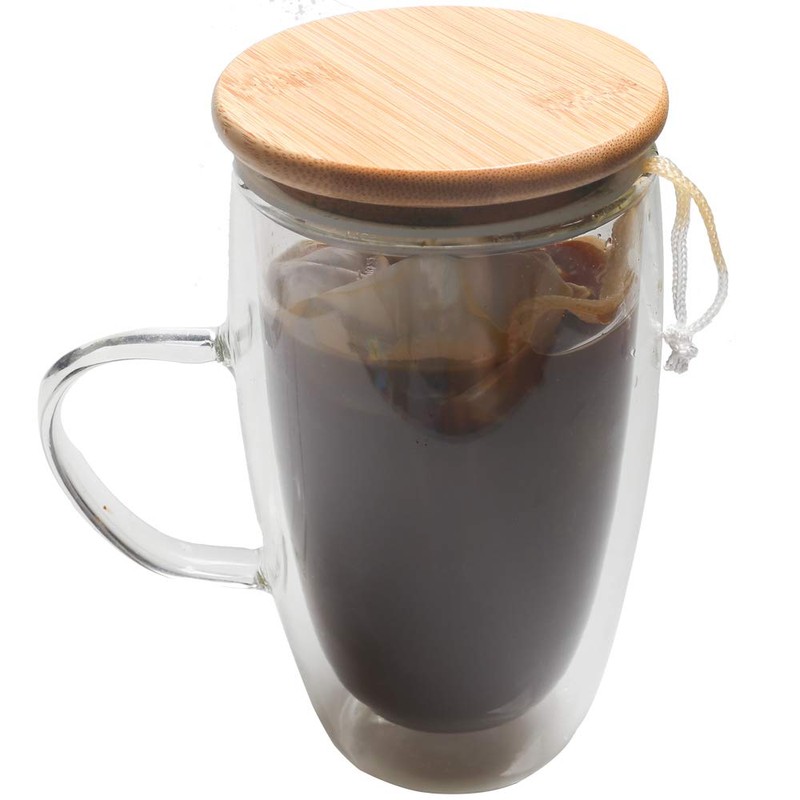 Tinnkee 2 Pack Cold Brew Coffee Bag,120 Micro Food Grade