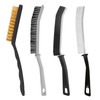 4 Pieces Door and Window Gap Cleaning Brush, Hard Bristle