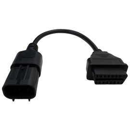 Zafina-UP Latest Upgraded OBD2 16Pin To 8 Pin Diagnostic Adapter for Polaris ATV Slingshot RZR Motorcycle Connect Cable