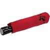 Doppler Mini Pocket Umbrella Open-Close Automatic Cats, red, animalistic