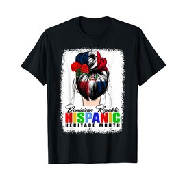 Dominican Republic Hispanic Heritage Month Dominican Women T-Shirt