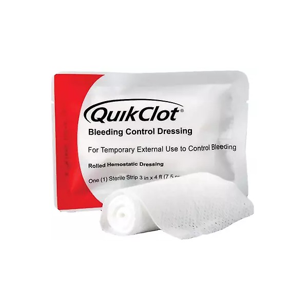 QuikClot Advanced Clotting Rolled Gauze 3 x 48 in –