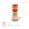 Lilliputiens - Stacking Pyramid Alice the Fox - Educational Wooden
