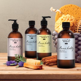 Anna Holtz Massage Oil Massage Oil Natural Massage Oil Aroma Massage Oil Aroma Body Oil Natural Aroma Oil, Firming Oil 300ml / 안나홀츠 마사지오일 맛사지오일 천연마사지오일 아로마마사지오일 아로마바디오일 천연아로마오일, 퍼밍오일300ml