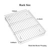 Wildone Baking Sheet with Rack Set [2 Sheets + 2