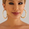 Natural Cowrie Shell Hoop Earring for Women White Shell Drop