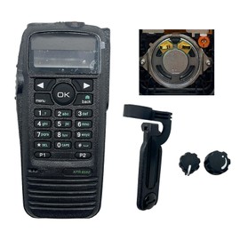 XPR6550 XPR6580 Replacement Housing Case with Speaker - Shockproof Protective Cover for Motorola XiR P8268 P8260, DGP6150, DP3600 DP3601, XPR6350 XPR6380 Radios