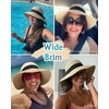 FURTALK Women's Sun Hats, UPF 50+ Beach Hat, Straw Hat