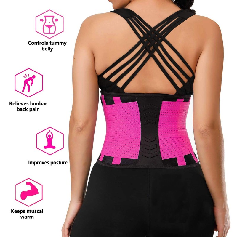 YIANNA Mujer Faja Reductora Abdominal Cinturón Lumbar Fajas Reductoras Abdomen