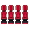WORK V29R2 Air Valve, Aluminum, Red, Set of 4, Part