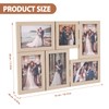 Collage Picture Frames, 5 Pcs 4x6 Photos and 1 Frame