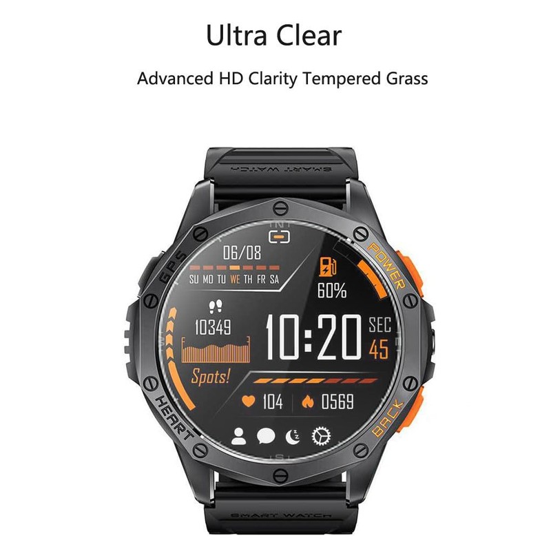 Futanwei [3 Pack] for Tiwain Military Smart Watch K67 Screen