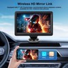 7" HD Wireless Carplay Screen for Car, Touch Screen Portable