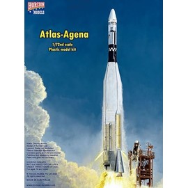 PLATZ Horizon Model 1/72 Atlas Agena Rocket Plastic Model HM2006 (Rocket)