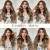 VKheroKV WL-05 Women's Wavy Wig Long Length Synthetic Heat Resistant