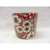 red valensia small sugar Bowl
