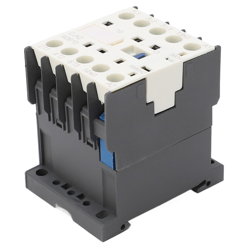 AC Contactor High Sensitivity Industrial Electric Thickened Silver Point Contacts