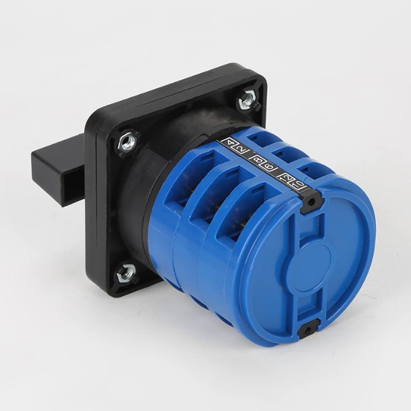 1Pcs Universal Changeover Selector Switch, Power Transfer Switch, 3 Positions