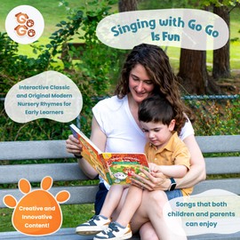 GO GO - Singing is Fun: 9 Classic Nursery Rhymes – Interactive Sound Book with 10 Engaging Sound Buttons, 18 Durable Pages, Joyful Music – Promoting Reading and Singing for Early Childhood