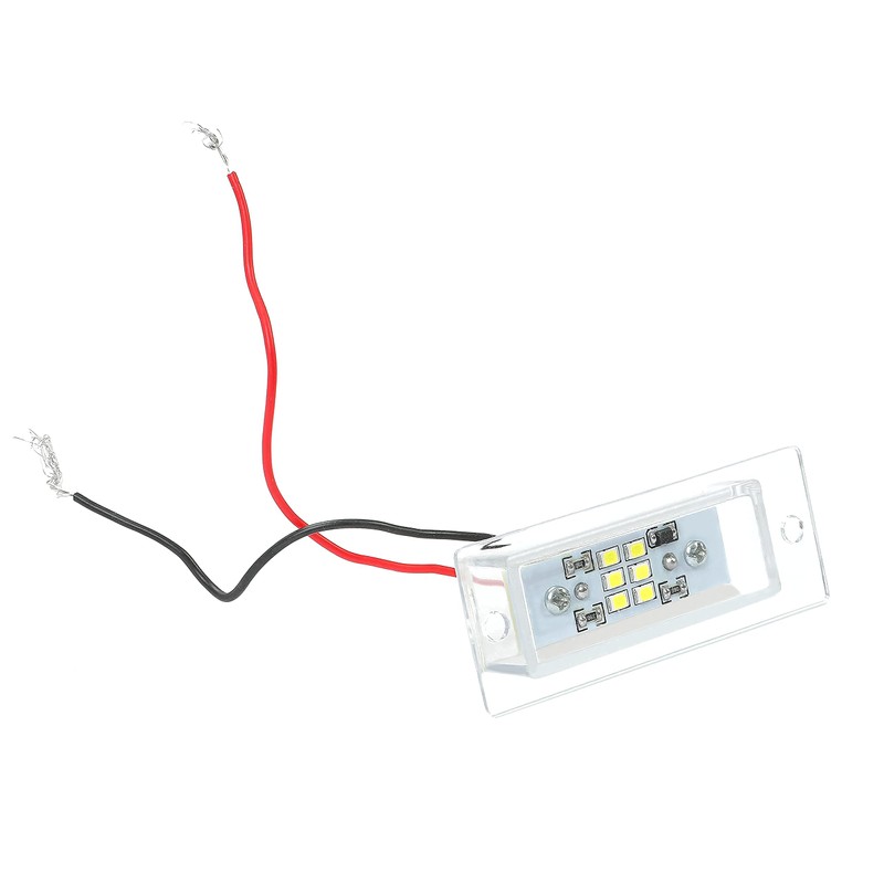 KUAFU Universal License Plate LED Light For Roll Pan Bumper