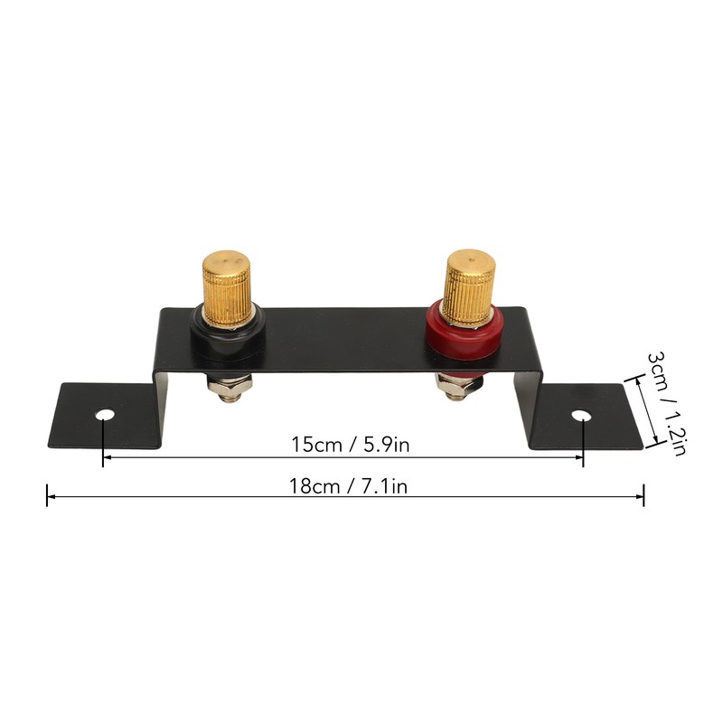 Remote Battery Jump Post Waterproof Battery Terminals Relocation Kit for