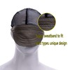2 Pack Flame Retardant Welder Hats, Mesh Lined, Durable, For