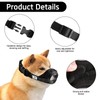 Dog Muzzle Small Soft Adjustable Nylon Muzzle Soft and Comfortable