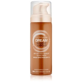 Maybelline New York Dream Nude Airfoam Foundation, Light Cocoa, 1.6 Ounce