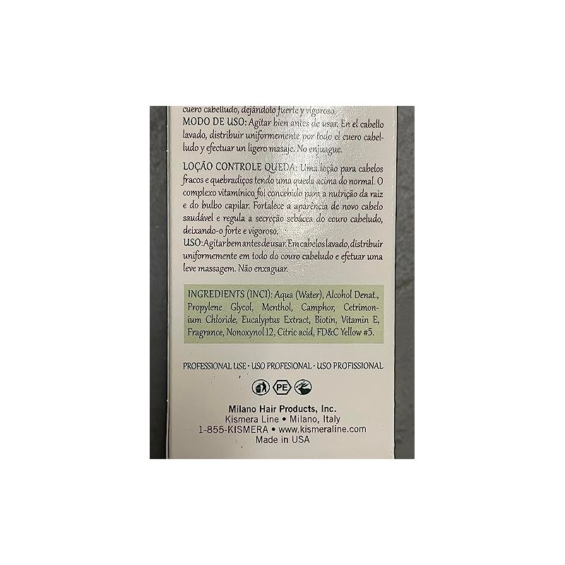 Kismera Hair Loss Control Lotion 4oz