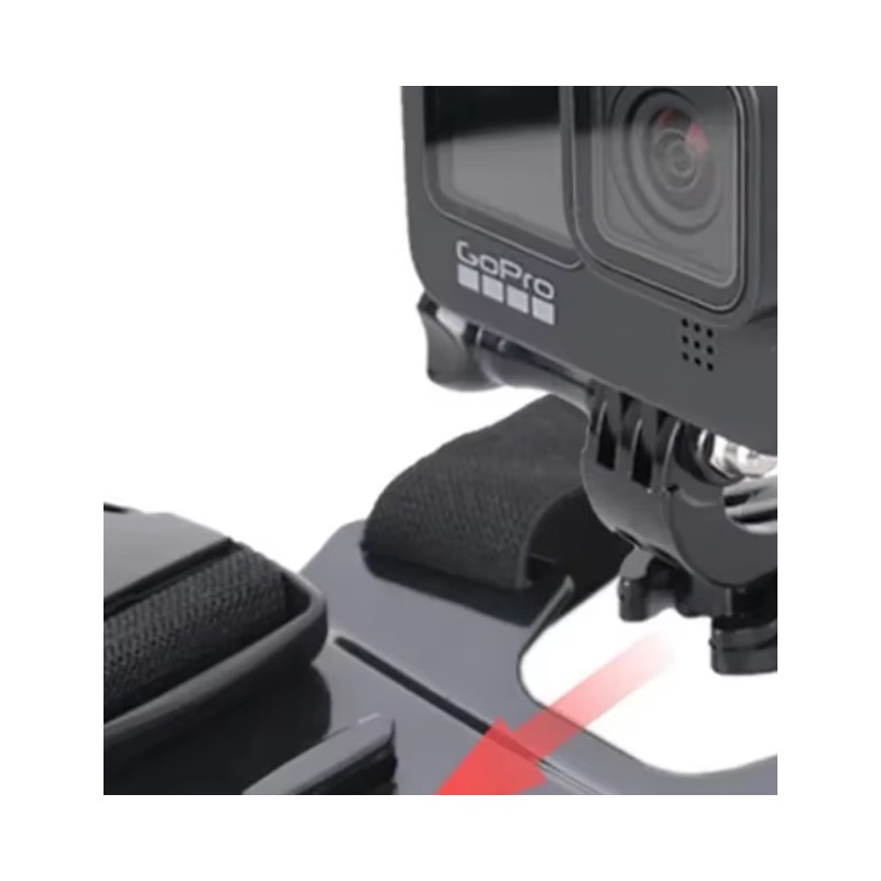 360° Rotating Smartphone Chest Strap Holder for Hands-Free Video Recording
