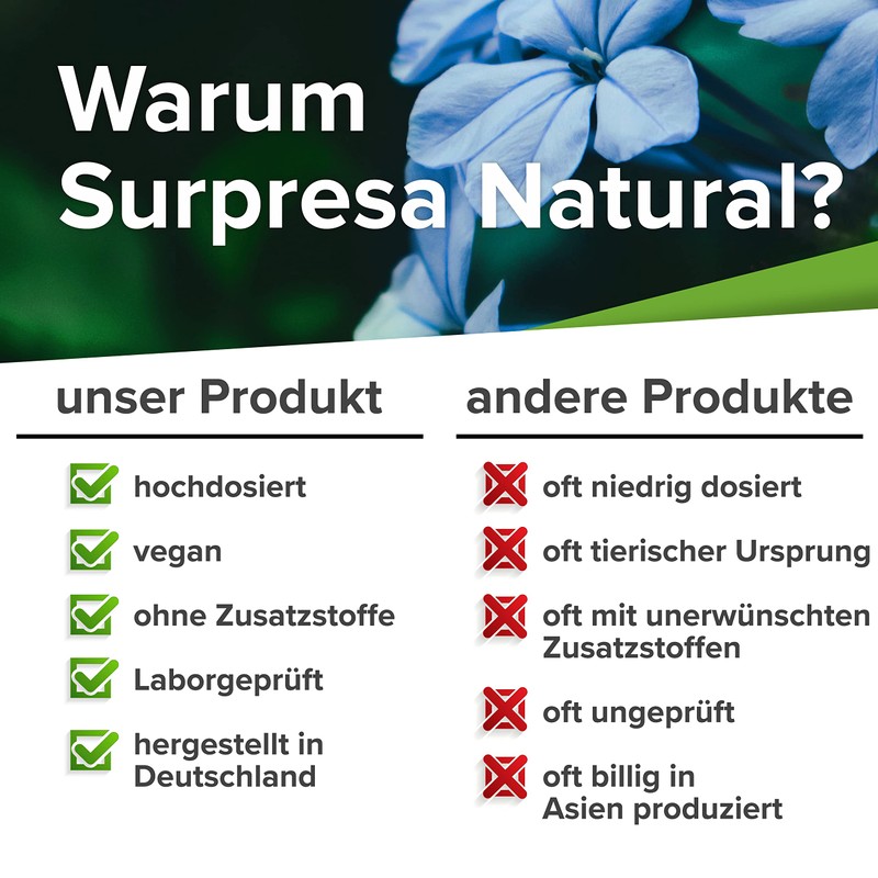 Surpresa Natural® - High Dose Iron in Capsules + Vitamin