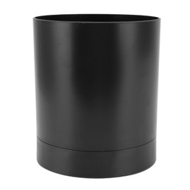 Utensil Holder, Dishwasher Safe, 360 Degree Rotation, Simple Chopstick Basket, Tableware Storage Container, Counter Utensil Organizer for Home Kitchen (Black)