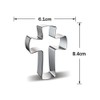 Aeyistry 2 Pcs Easter Cookie Molds Cutters Set,Different Shapes Stainless