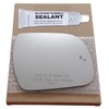 Mirror Glass Replacement + Silicone for 2013-2020 Toyota Sienna Passenger
