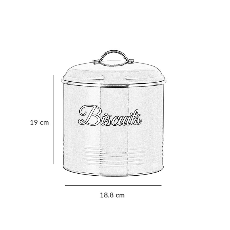 Innoteck Essentials Tea, Coffee, Sugar, Canister Set - Decorative Kitchen