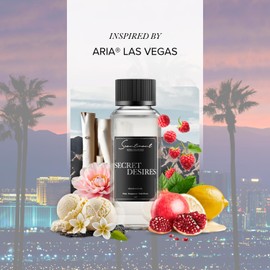 Scentiment - Secret Desires Hotel Diffuser Oil | Aromatherapy Fragrance Inspired by 5-Star Hotels | Notes of Lemon Crème, Raspberry, Pomegranate & Peony (120 mL)