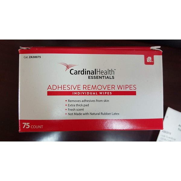ZA30075EA - Cardinal Health Essentials Adhesive Remover Wipe 1-1/4 x 3