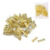 LOYELEY Straight Terminals 100 Piece Set, Wiring Connection, For Cars,