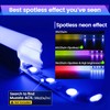Muzata 6Pack 3.3FT/1M Excellent Spotless LED Channel LED Strip Diffuser