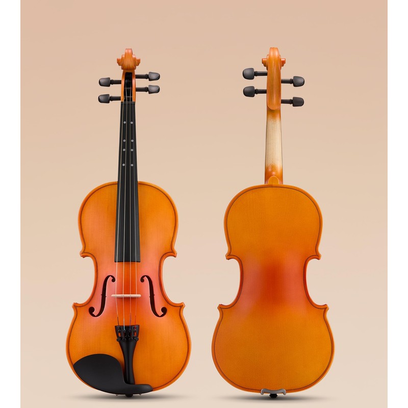 Violin 3/4 Full Size, Beginners Fiddle Kit with Case &