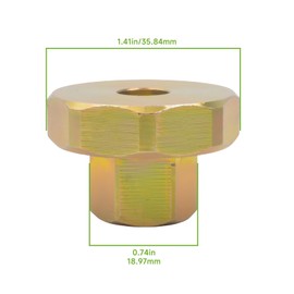 SRIAOO for Flywheel Flange Nut Replacement Compatible with Honda CRF450R, KX250 KX450 KLX450R, YZ125 YZ250 YZ450F, SE SEF Models, 2005-2025 Off-Road Motorcycles