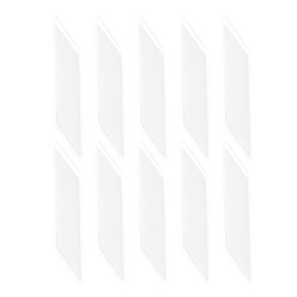Hanboost 24PCS Ceramic Blade Replacement Kit for C1 Cordless Ultrasonic Cutter Knife for 3D Printing Prototyping DIY Projects. (Ceramic Blade (24Pcs))